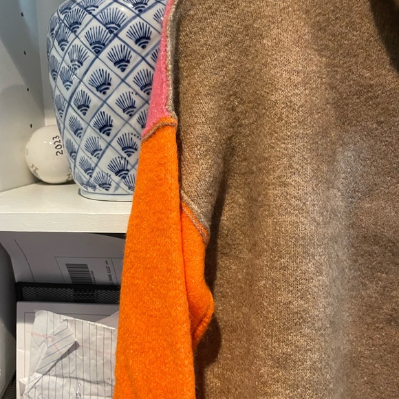 Multi Color Wool Collared Sweater - Picture 2 of 7